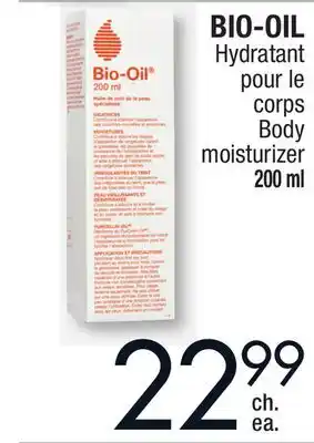 Jean Coutu Bio-oil body moisturizer offer