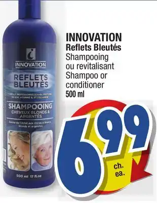 Jean Coutu Innovation reflets bleutés shampoo or conditioner offer