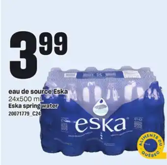 Provigo Eau de source eska, 24x500 ml offer