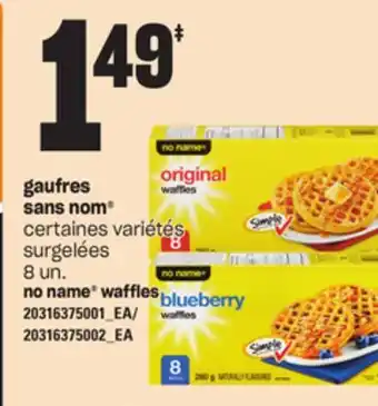 Provigo Gaufres sans nom , 8 un offer