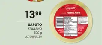 Provigo Saputo friulano, 500 g offer