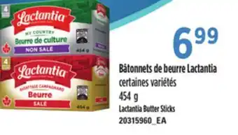 Provigo Bâtonnets de beurre lactantia, 454 g offer
