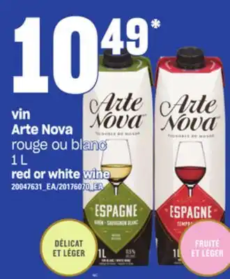 Provigo Vin arte nova, 1 l offer