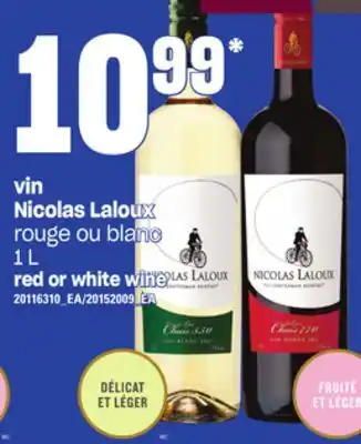 Provigo Vin nicolas laloux, 1 l offer