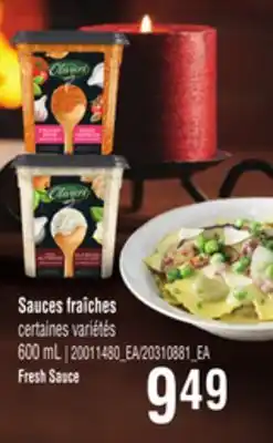 Provigo Sauces fraîches, 600 ml offer