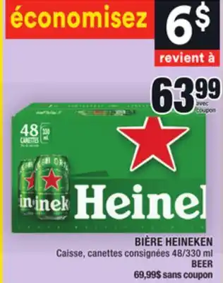 Super C Bière heineken | beer offer