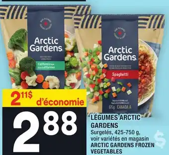 Super C Légumes arctic gardens | arctic gardens frozen vegetables offer