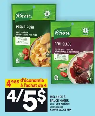 Super C Mélange à sauce knorr | knorr sauce mix offer