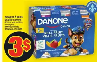 Super C Yogourt à boire danino danone | danone danino drinkable yogurt offer