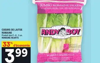 Super C Coeurs de laitue romaine | romaine hearts offer