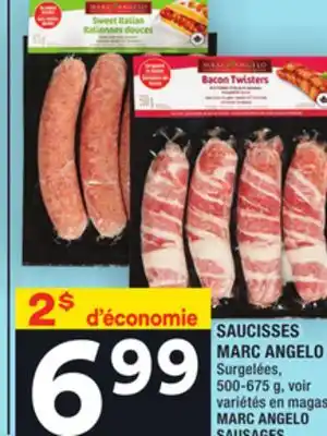 Super C Saucisses marc angelo | marc angelo sausages offer