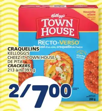 Marché Bonichoix Kellogg's cheez-it, town house,crackers offer