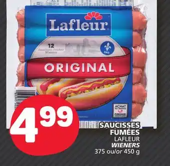 Marché Bonichoix Lafleur wieners offer