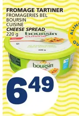 Marché Bonichoix Boursin cuisine cheese spread offer