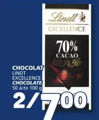 Marché Bonichoix Lindt excellence chocolate offer