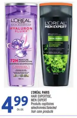 Uniprix L'oréal paris hair expertise, men expert produits capillaires sélectionnés/selected hair care products offer