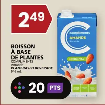 Rachelle-Bery Grocery Compliments plant-based beverage offer