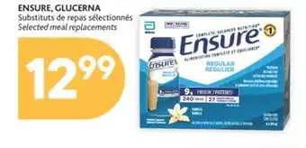 Brunet Ensure, glucerna substituts de repas sélectionnés offer