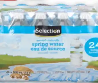 Brunet Selection eau de source naturelle sélectionnée offer