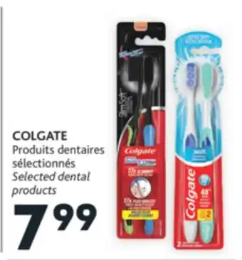 Brunet Colgate produits dentaires sélectionnés offer