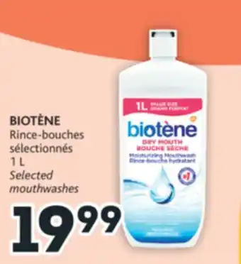 Brunet Biotène rince-bouches sélectionnés offer