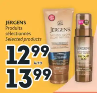 Brunet Jergens produits sélectionnés offer