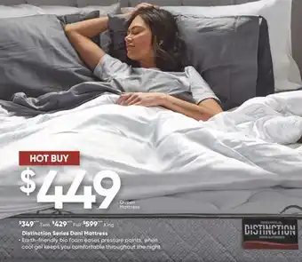 Dormez Vous Distinction series dani mattress offer