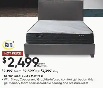 Dormez Vous Serta icool eco 2 mattress offer