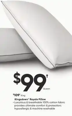 Dormez Vous Kingsdown royale pillow offer