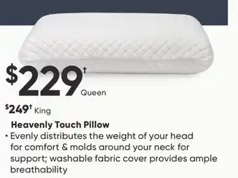 Dormez Vous Heavenly touch pillow offer