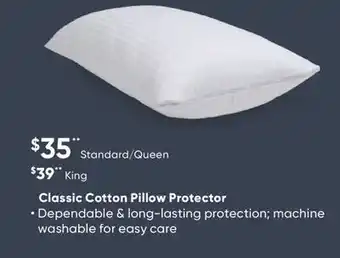 Dormez Vous Classic cotton pillow protector offer