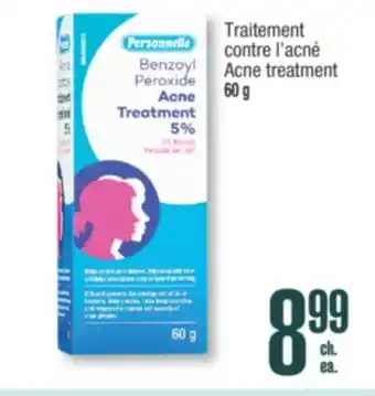 Jean Coutu Personnelle acne treatment offer