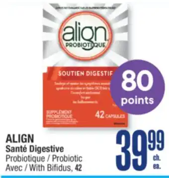 Jean Coutu Align probiotic with bifidus offer