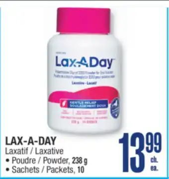 Jean Coutu Lax-a-day laxative offer