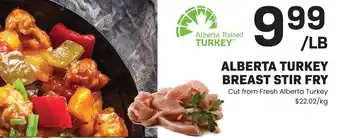 Freson Bros ALBERTA TURKEY BREAST STIR FRY offer