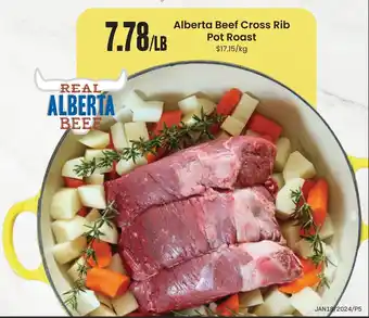 Freson Bros Alberta Beef Cross Rib Pot Roast offer