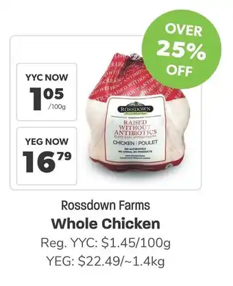 Rossdown Farms Whole Chicken