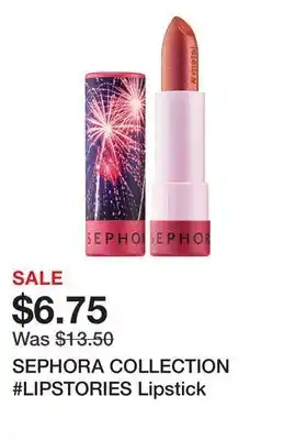 Sephora Sephora collection #lipstories lipstick offer