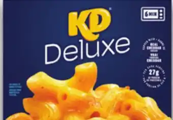 Walmart Kraft dinner deluxe frozen entrees offer
