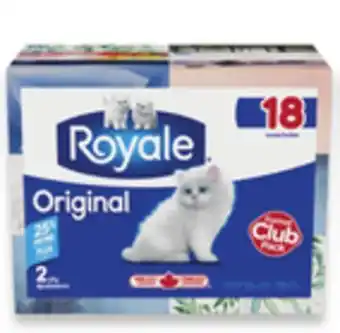 Walmart Royale facial tissue offer