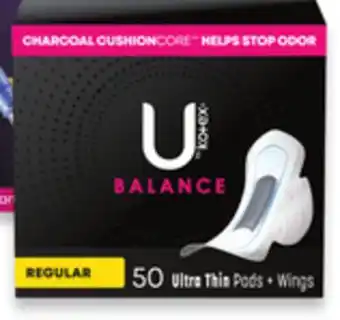 Walmart U by kotex premium pads offer