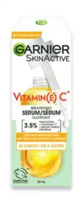 Walmart Garnier vitamin c serum 30 ml offer