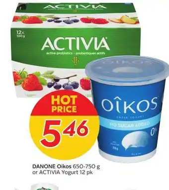 Sobeys Oikos offer