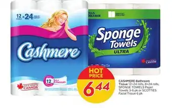 Sobeys Bathroom tissue offer