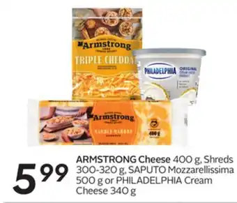 Sobeys Armstrong cheese offer