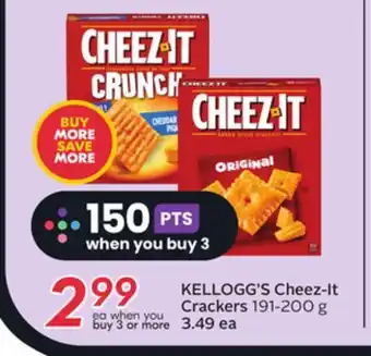 Sobeys Cheez-it crackers offer