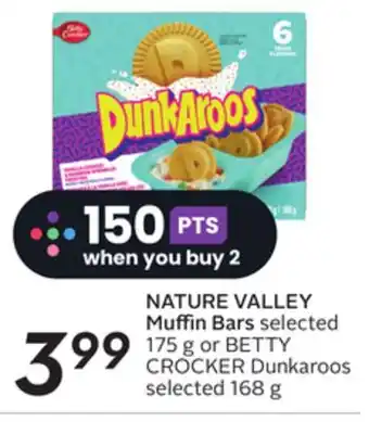 Sobeys Muffin bars offer