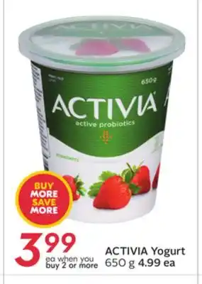 Sobeys Yogurt offer