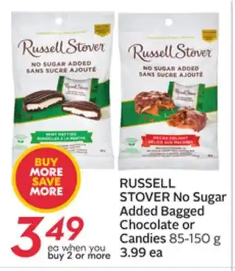 Sobeys No sugar added bagged chocolate or candies offer