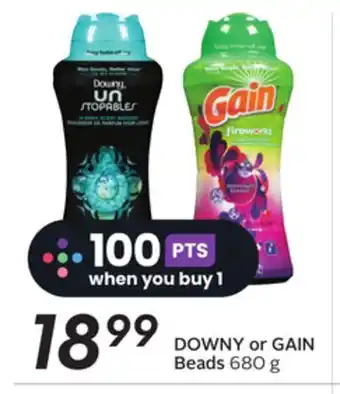 Sobeys Downy or gain beads offer